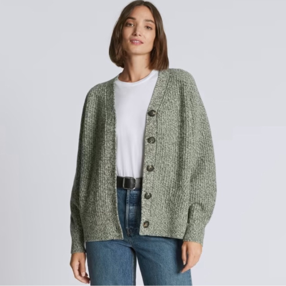 Everlane 100% Wool Cardigan Sweater
